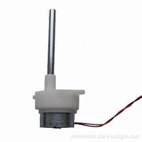 DC gear motor for toy/stage lighting